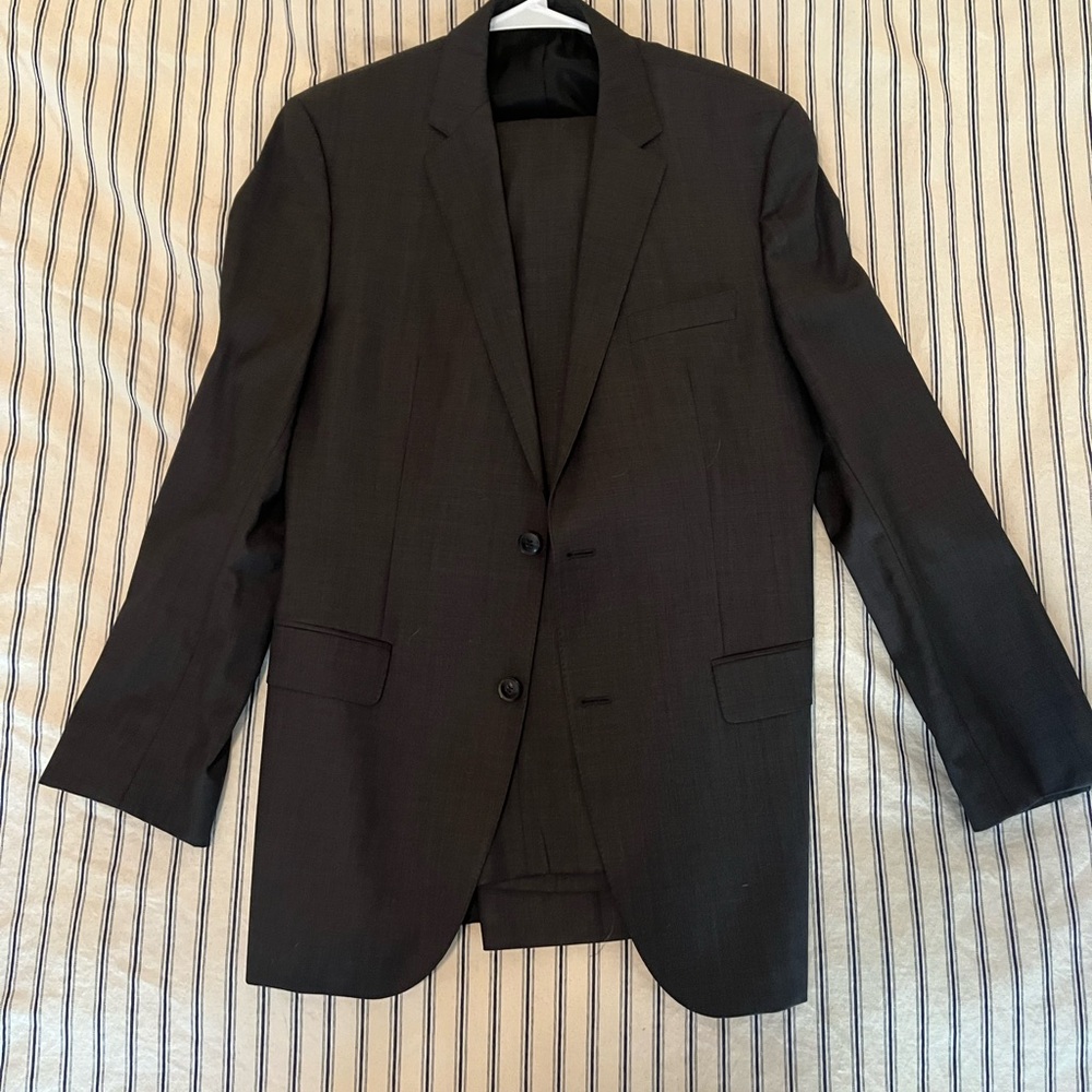 Hugo Boss Charcoal Men's Suit Jacket